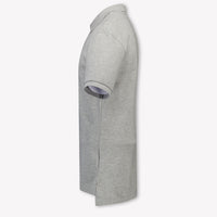 Ralph Lauren Kids Boys Polo In Light Gray