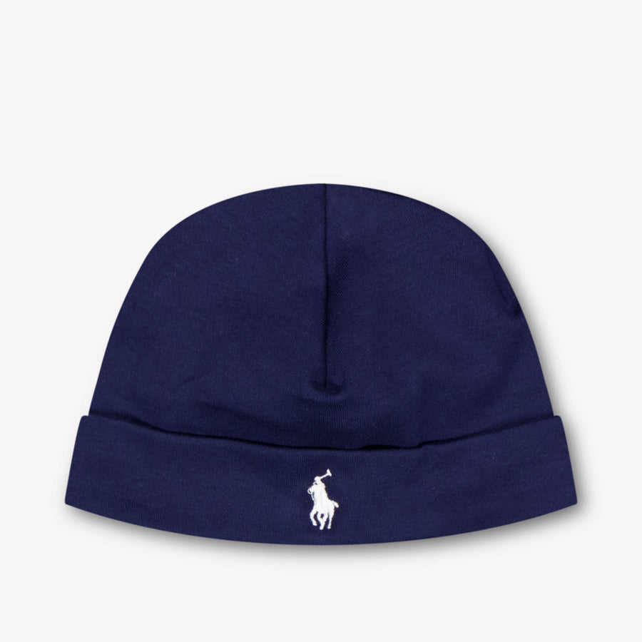 Ralph Lauren Baby Boys Beanie in Navy