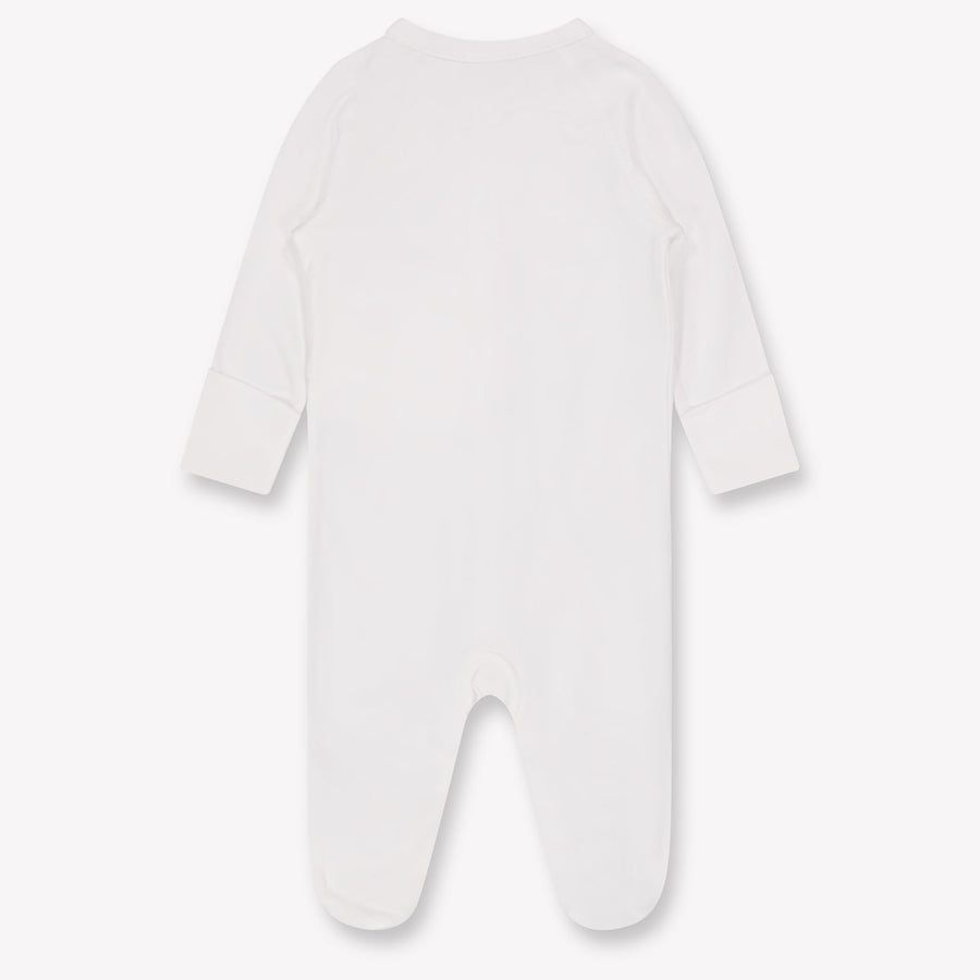 Ralph Lauren Baby Unisex Playsuit In White
