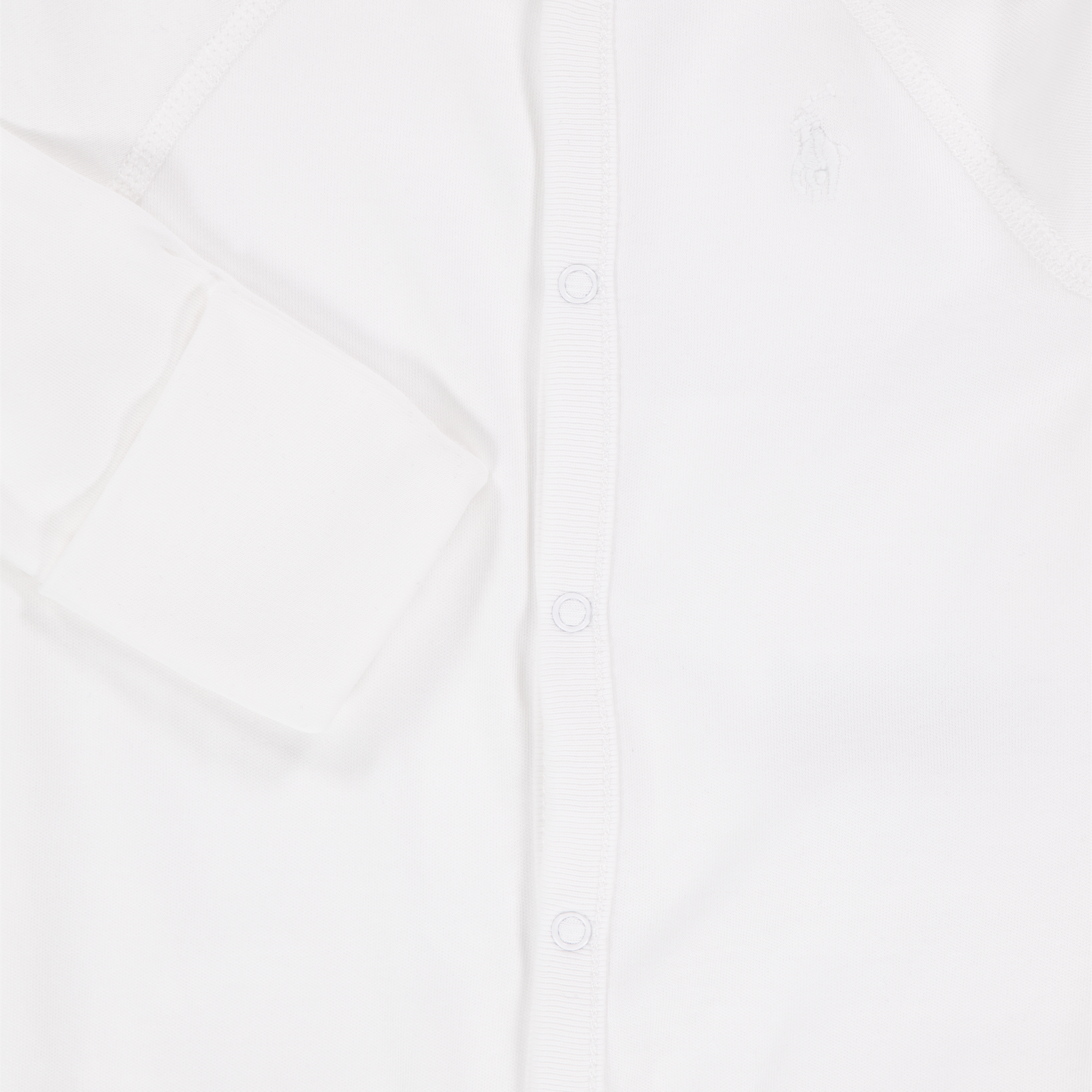 Ralph Lauren Baby Unisex Playsuit In White