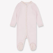 Ralph Lauren Baby Girls Playsuit In Light Pink