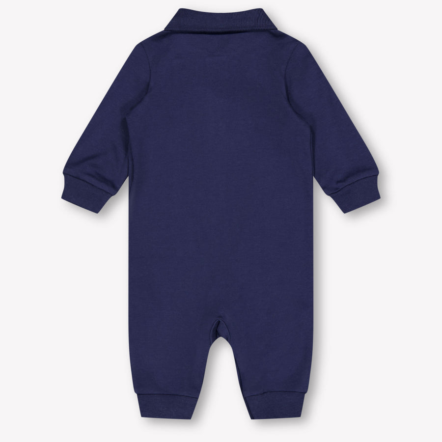 Ralph Lauren Baby Boys Playsuit In Navy