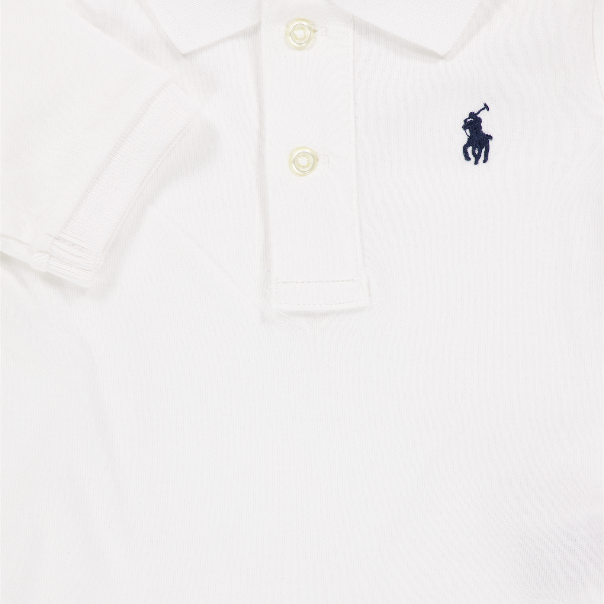 Ralph Lauren Baby Jongens Polo In Wit