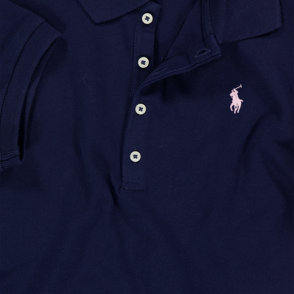 Ralph Lauren Kinder Meisjes Polo In Navy