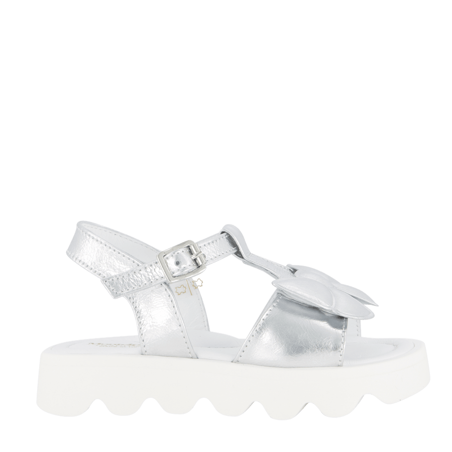 Andrea Montelpare Kinder Meisjes Sandalen Zilver