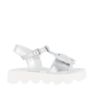 Andrea Montelpare Girls Sandals Silver