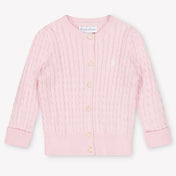 Ralph Lauren Baby Meisjes Vest In Licht Roze