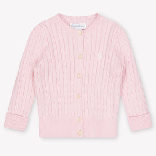 Ralph Lauren Baby Meisjes Vest In Licht Roze