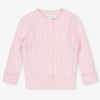 Ralph Lauren Baby Girls Cardigan In Light Pink
