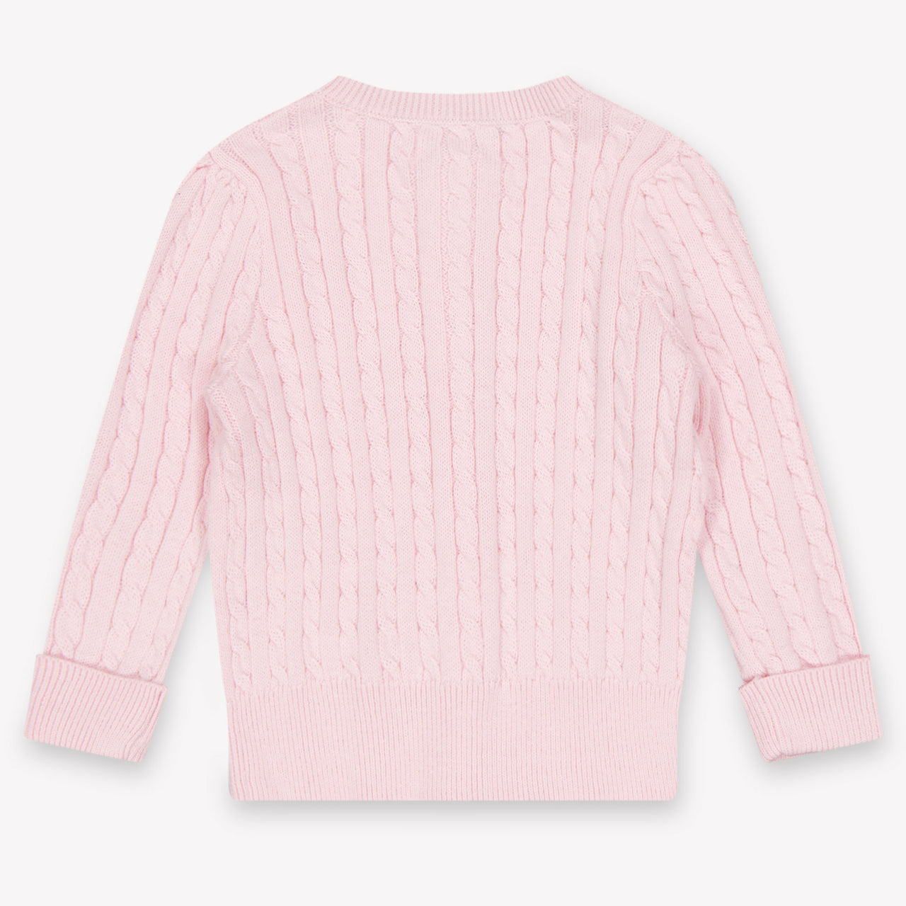 Ralph Lauren Baby Girls Cardigan In Light Pink