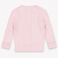 Ralph Lauren Baby Girls Cardigan In Light Pink