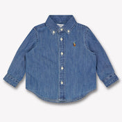 Ralph Lauren Baby Jongens Blouse In Blauw