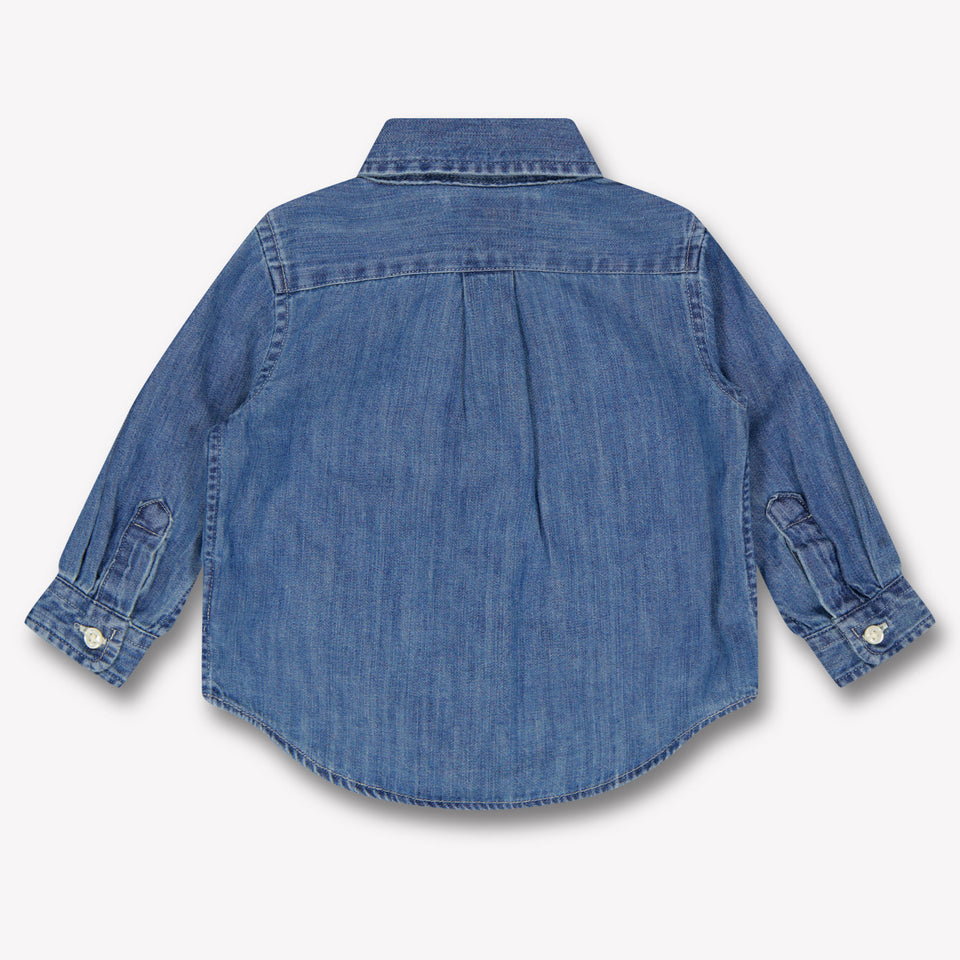 Ralph Lauren Baby Jongens Blouse In Blauw