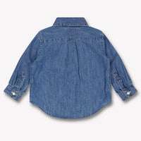 Ralph Lauren Baby Boys Blouse In Blue