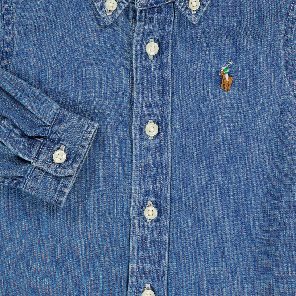 Ralph Lauren Baby Jongens Blouse In Blauw