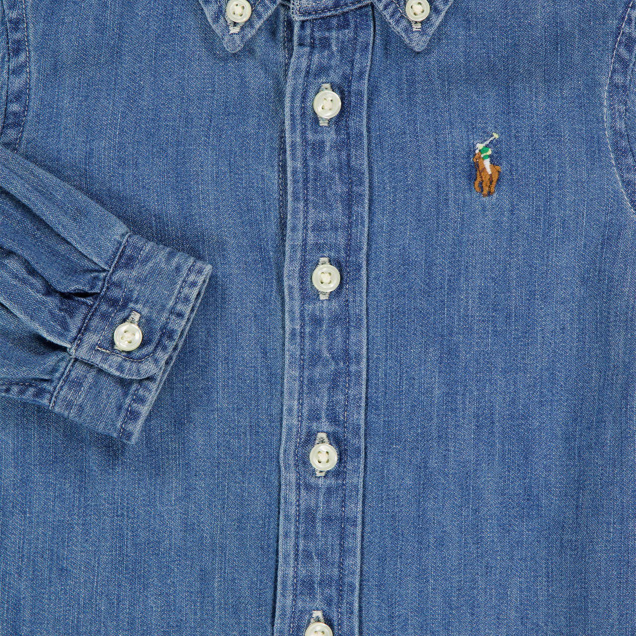 Ralph Lauren Baby Boys Blouse In Blue