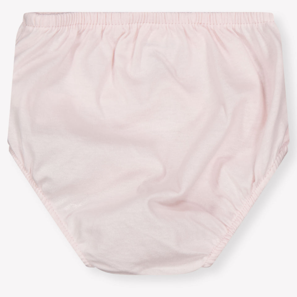 Ralph Lauren Baby Meisjes Jurk In Licht Roze
