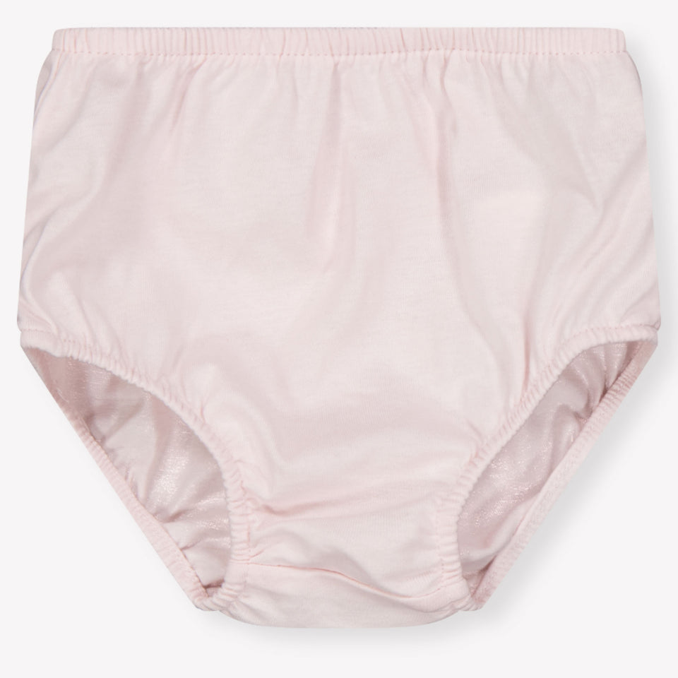 Ralph Lauren Baby Meisjes Jurk In Licht Roze