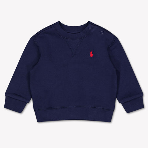 Ralph Lauren Baby Jongens Trui In Navy