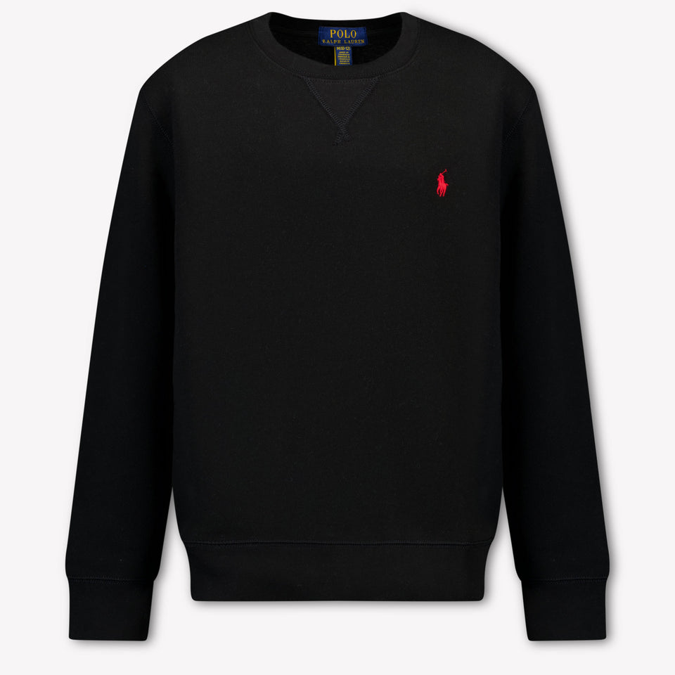 Ralph Lauren Kids Boys Sweater In Black