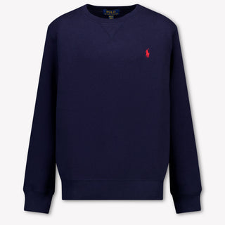Ralph Lauren Kids Boys Sweater In Navy