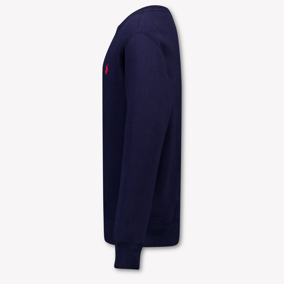 Ralph Lauren Kids Boys Sweater In Navy