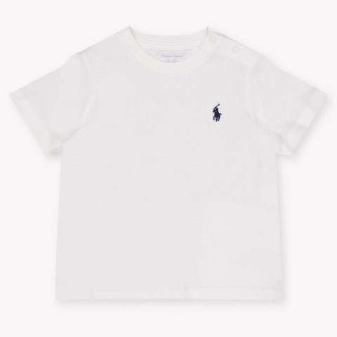 Ralph Lauren Baby Boys T-Shirt In White