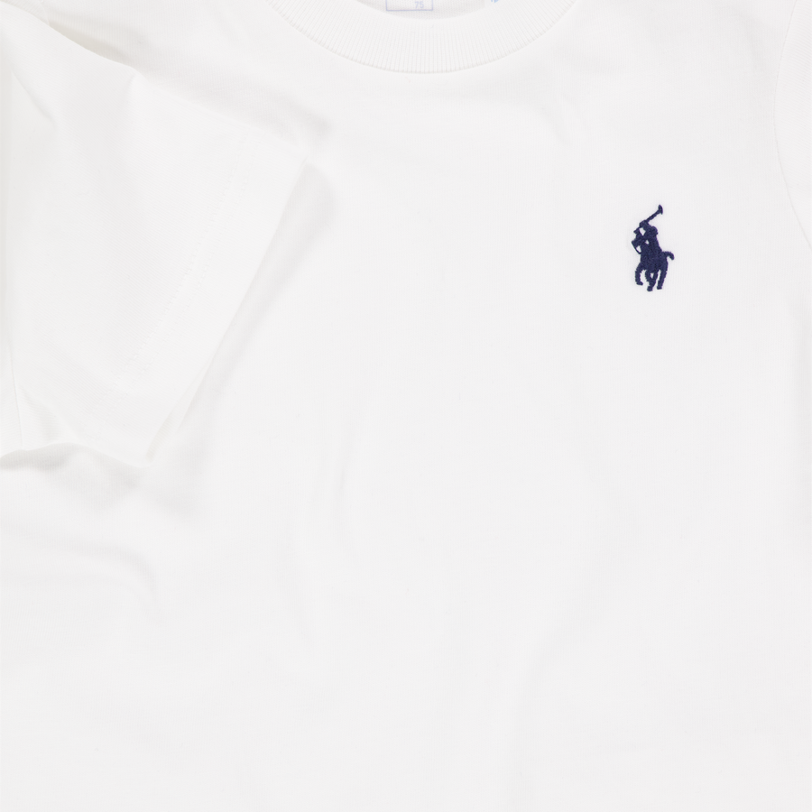 Ralph Lauren Baby Jongens T-Shirt In Wit