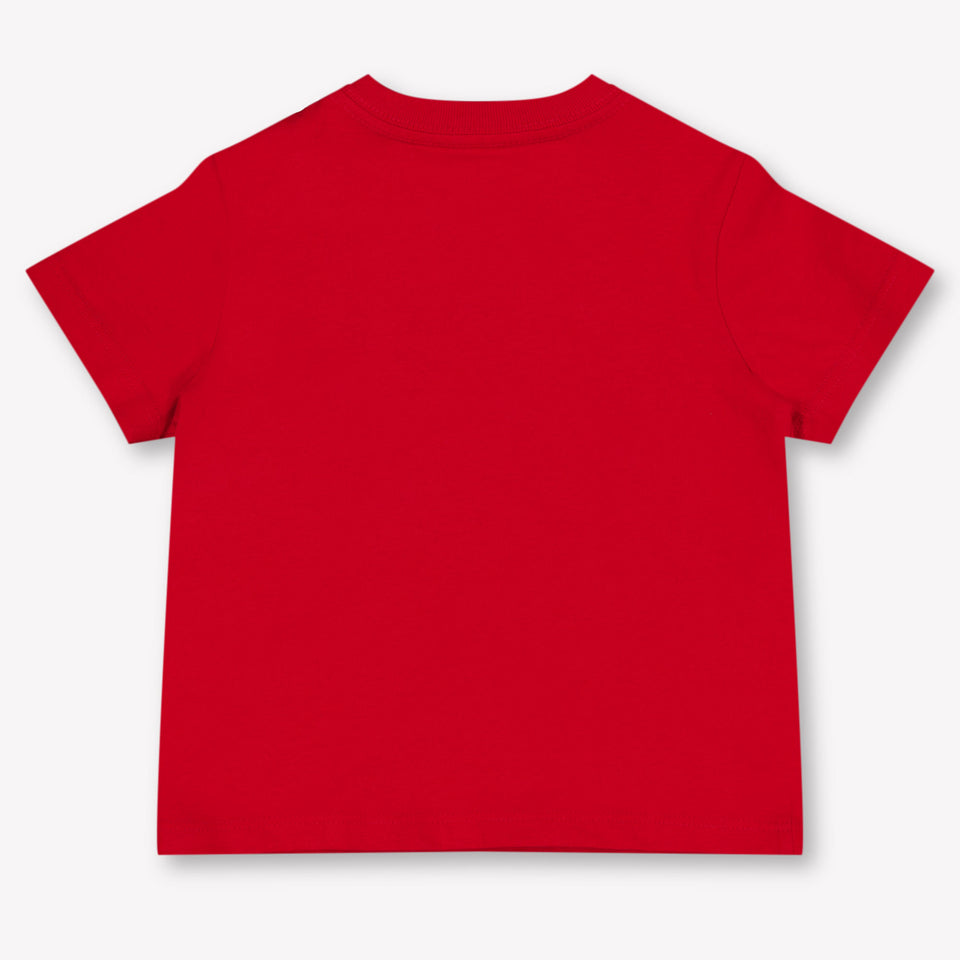 Ralph Lauren Baby Jongens T-Shirt In Rood