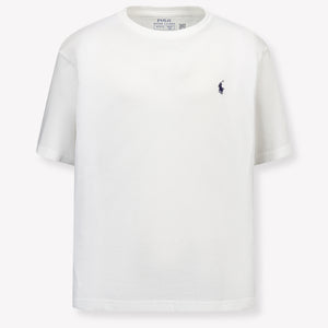 Ralph Lauren Kids Boys T-Shirt In White