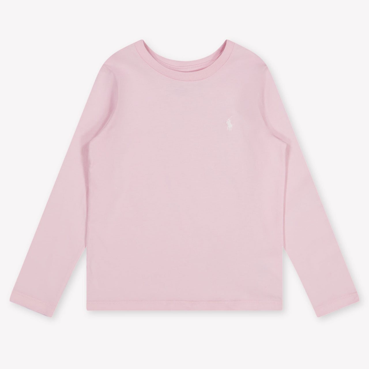 Ralph Lauren Kids Girls T-Shirt In Light Pink