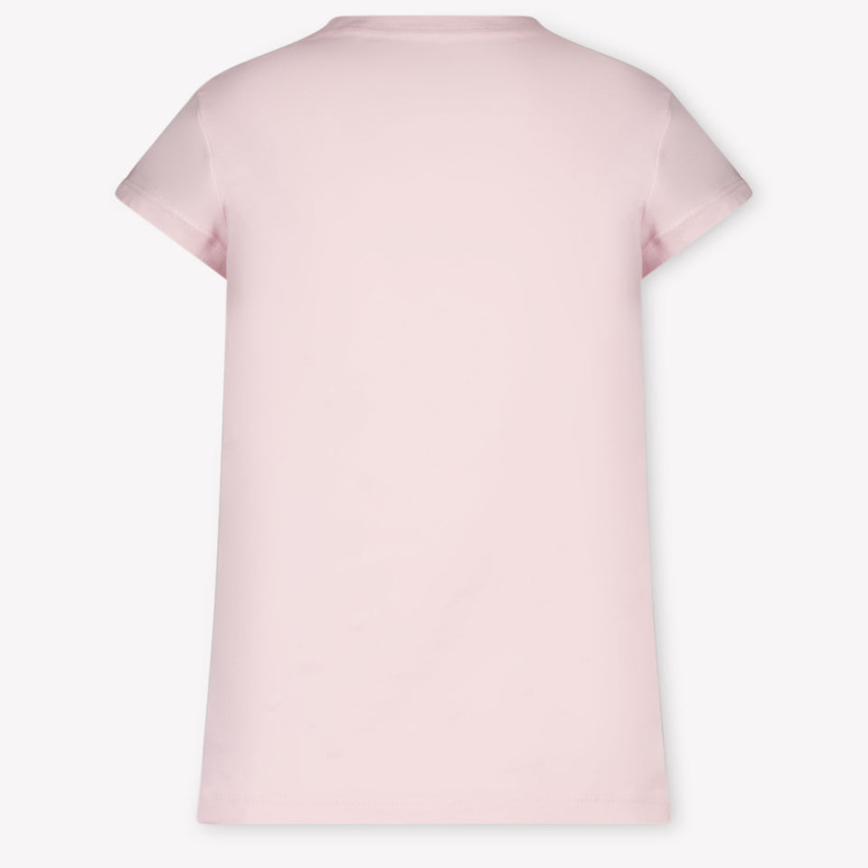 Ralph Lauren Kids Girls T-Shirt In Light Pink