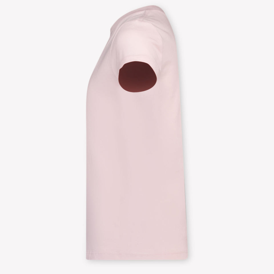 Ralph Lauren Kids Girls T-Shirt In Light Pink