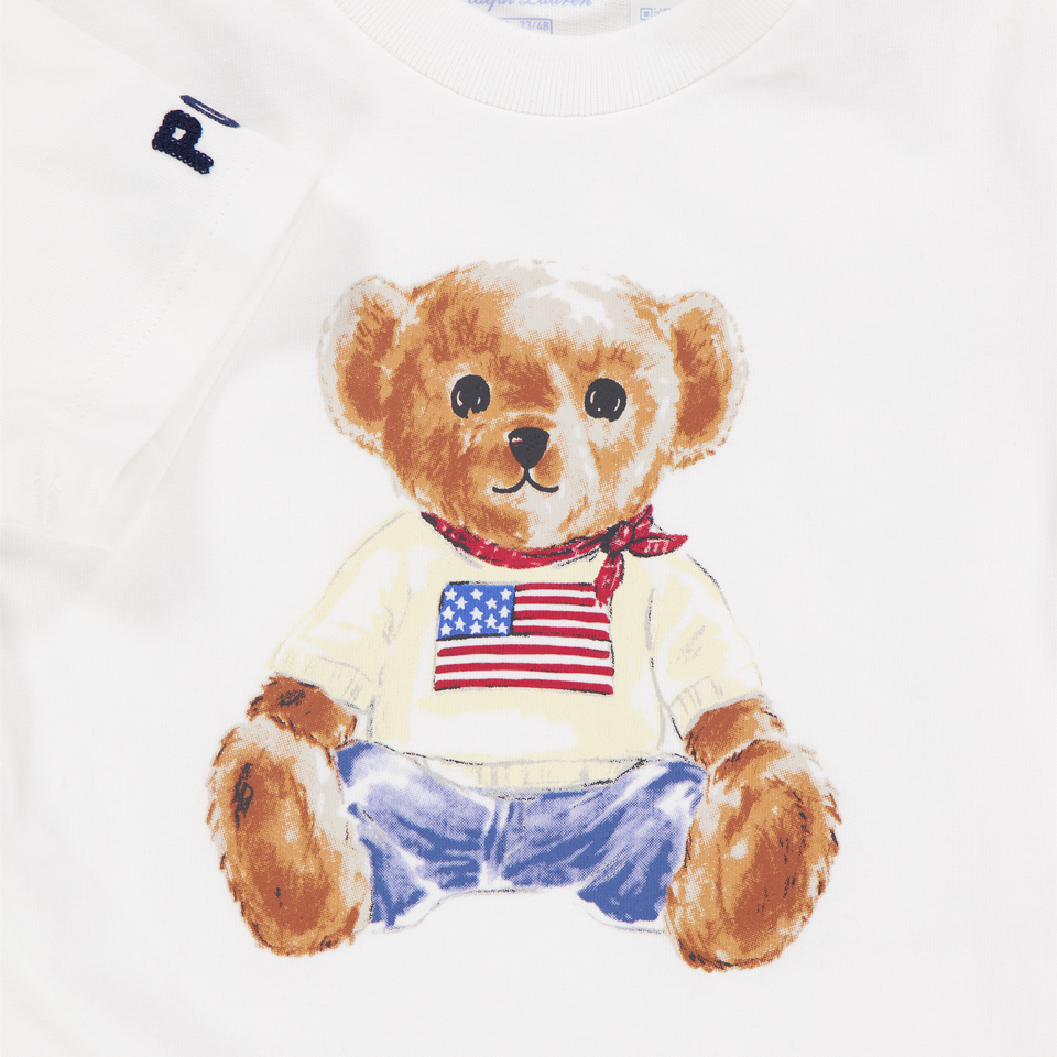 Ralph Lauren Baby Boys T-Shirt In White