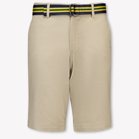 Ralph Lauren Kids Boys Shorts In Beige