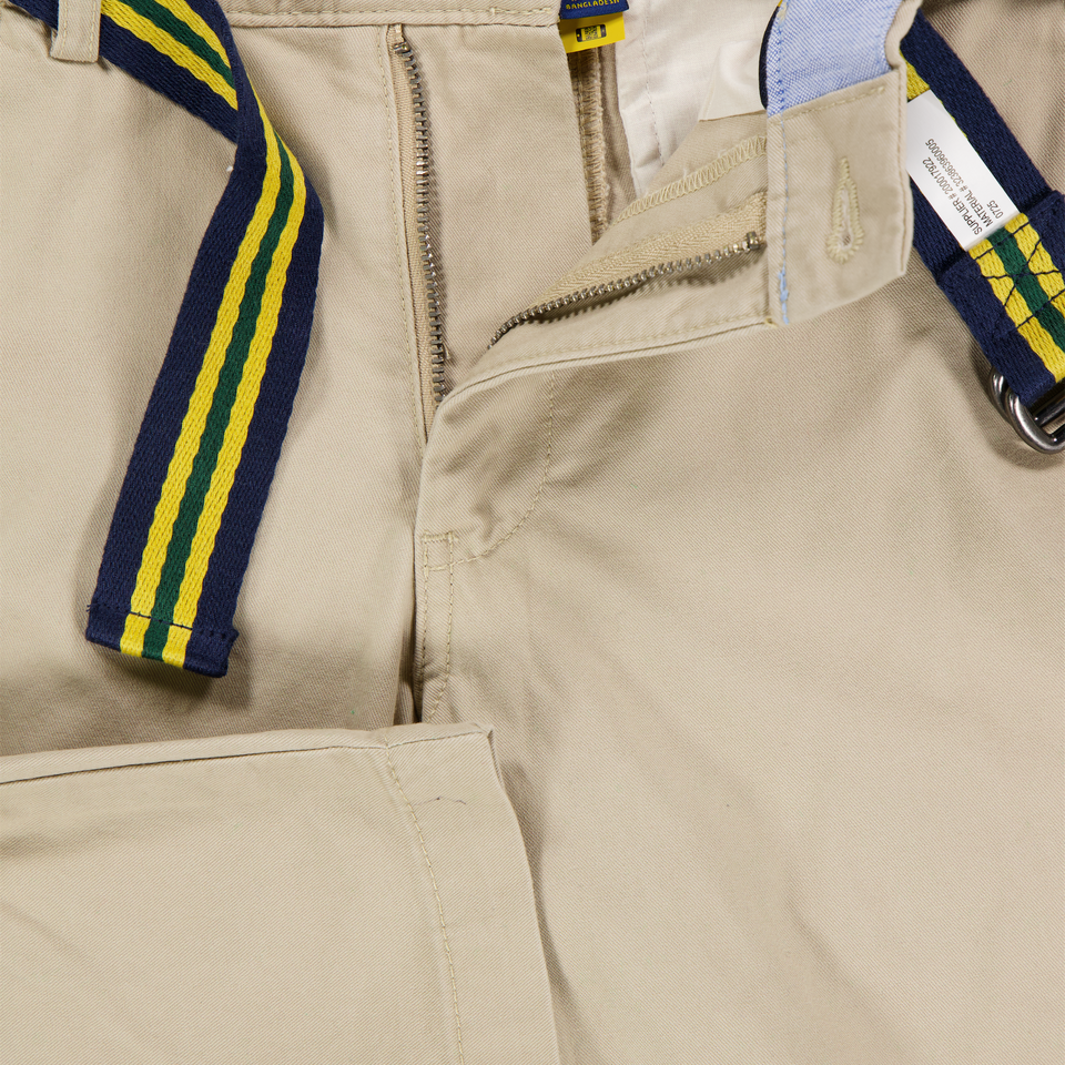 Ralph Lauren Kids Boys Shorts In Beige