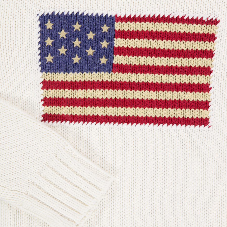 Ralph Lauren Kids Boys Sweater In White