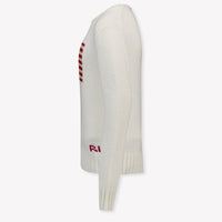 Ralph Lauren Kids Boys Sweater In White
