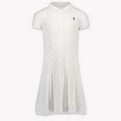 Ralph Lauren Kids Girls Dress In White