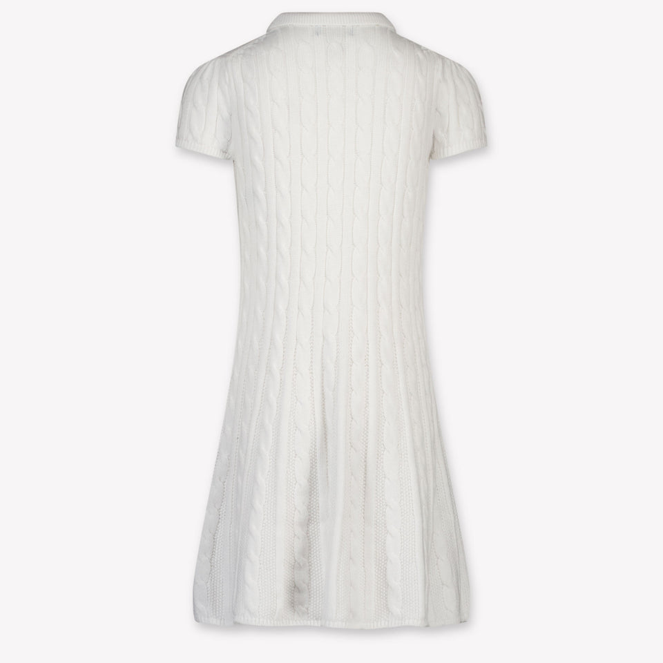 Ralph Lauren Kids Girls Dress In White