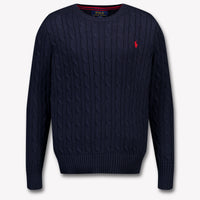 Ralph Lauren Kids Boys Sweater In Navy