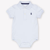 Ralph Lauren Baby Boys Romper In Light Blue