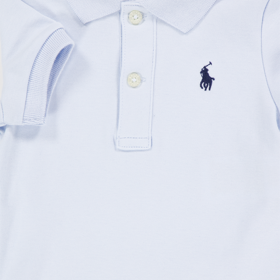 Ralph Lauren Baby Boys Romper In Light Blue