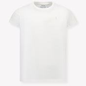 Ralph Lauren Kinder Meisjes T-Shirt In Wit