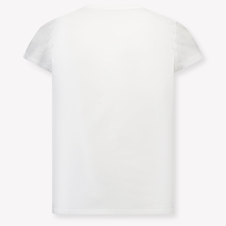 Ralph Lauren Kids Girls T-Shirt In White