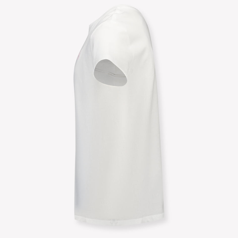 Ralph Lauren Kinder Meisjes T-Shirt In Wit