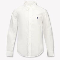 Ralph Lauren Kinder Jongens Blouse In Wit