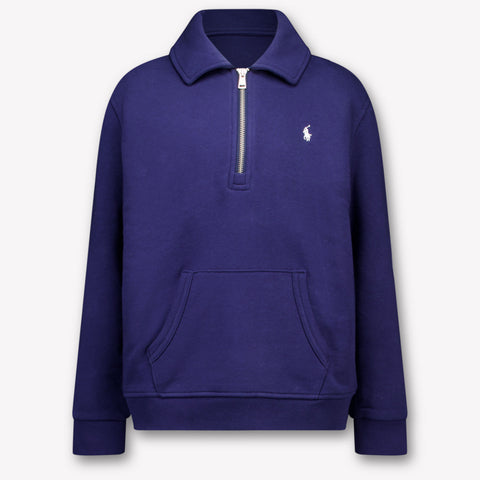 Ralph Lauren Kids Boys Sweater In Navy