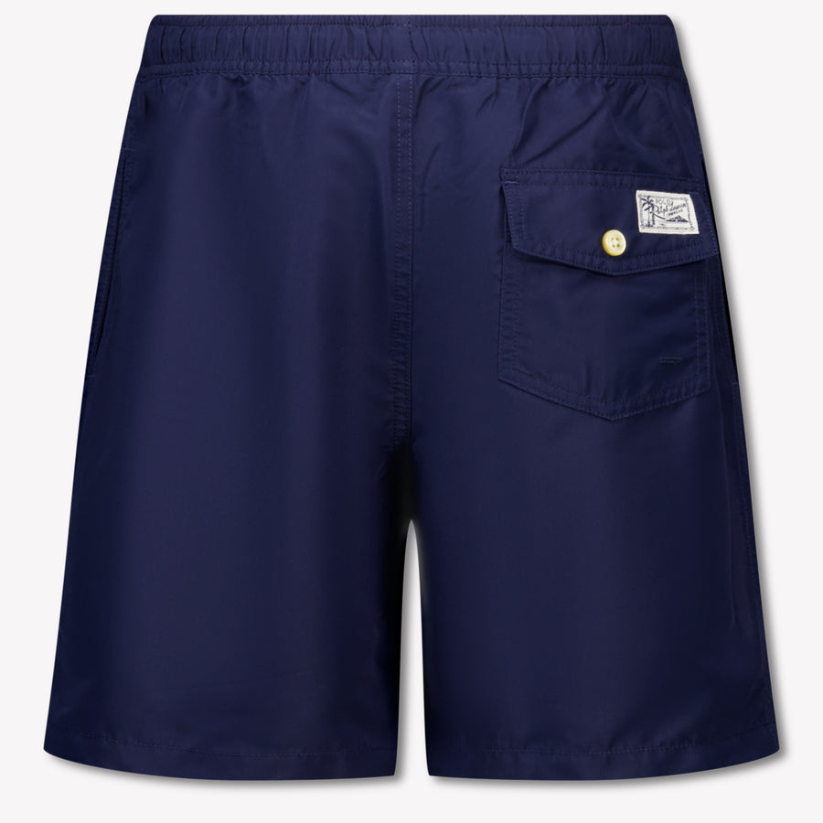 Ralph Lauren Kids Boys Swimwear In Navy