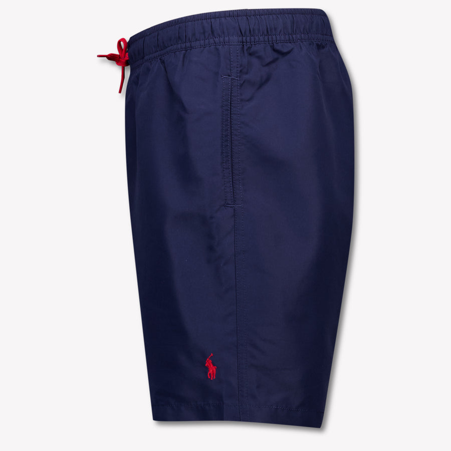Ralph Lauren Kids Boys Swimwear In Navy